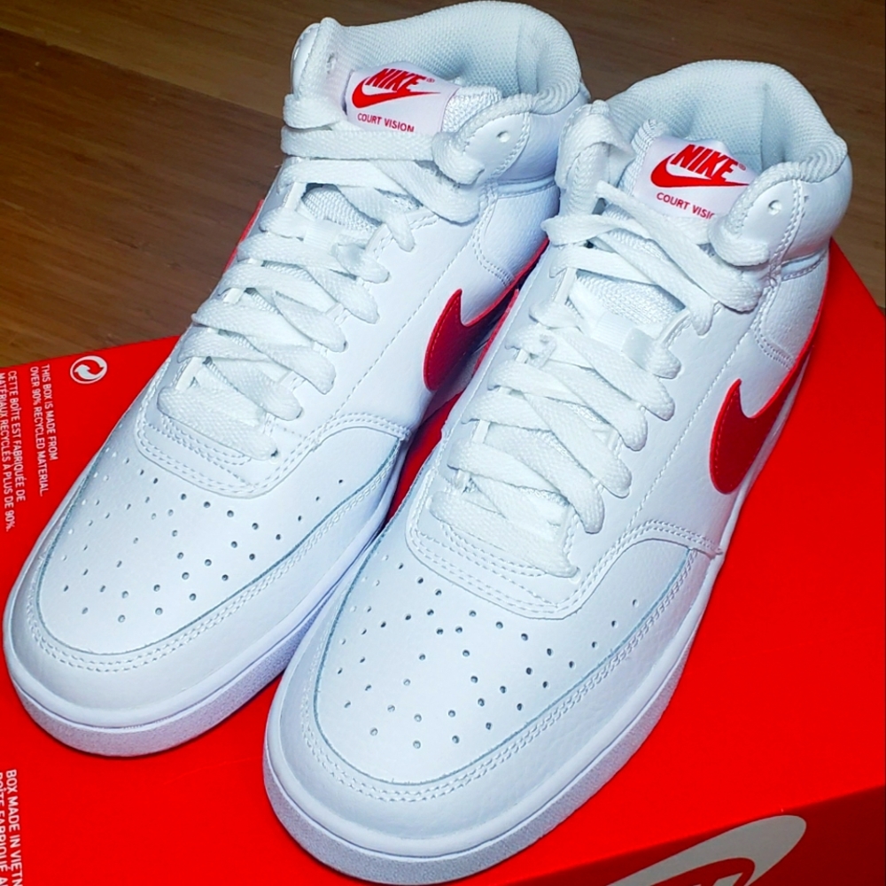 Nike Court Vision Mid Sneaker - Picture 2 of 9